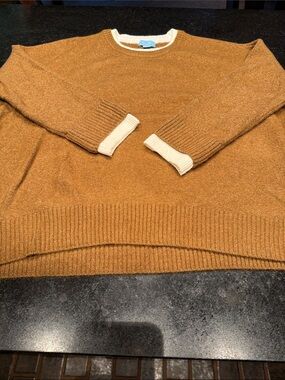 Cece rust brown oversized sweater, size large